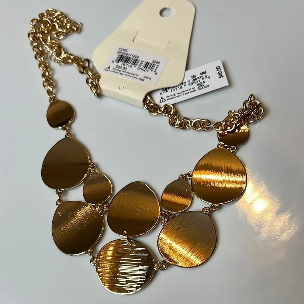 Gold Statement Necklace